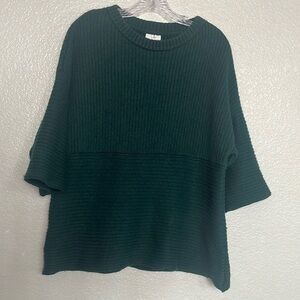 Thought Green Crew Neck Sweater Size 10